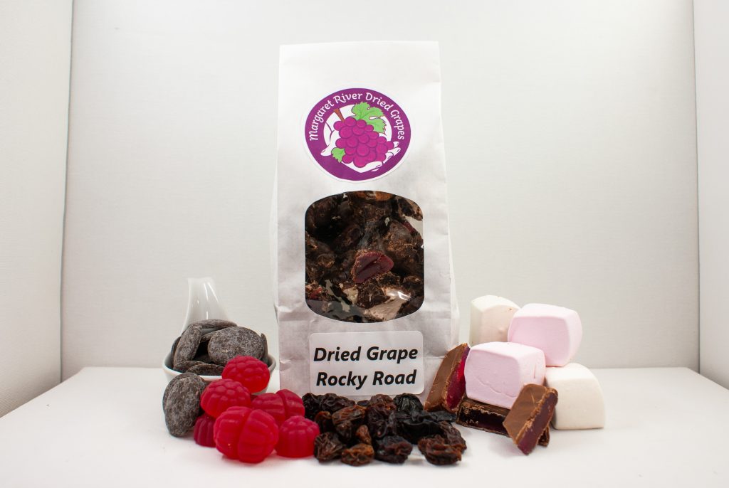 Dried Red Globe Grape Rocky Road